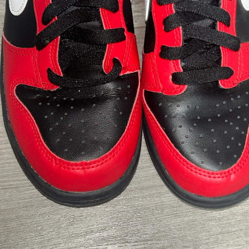 Nike Dunk High (GS) Black/White-University Red DB2179-003 Size 6.5Y - Picture 12 of 14